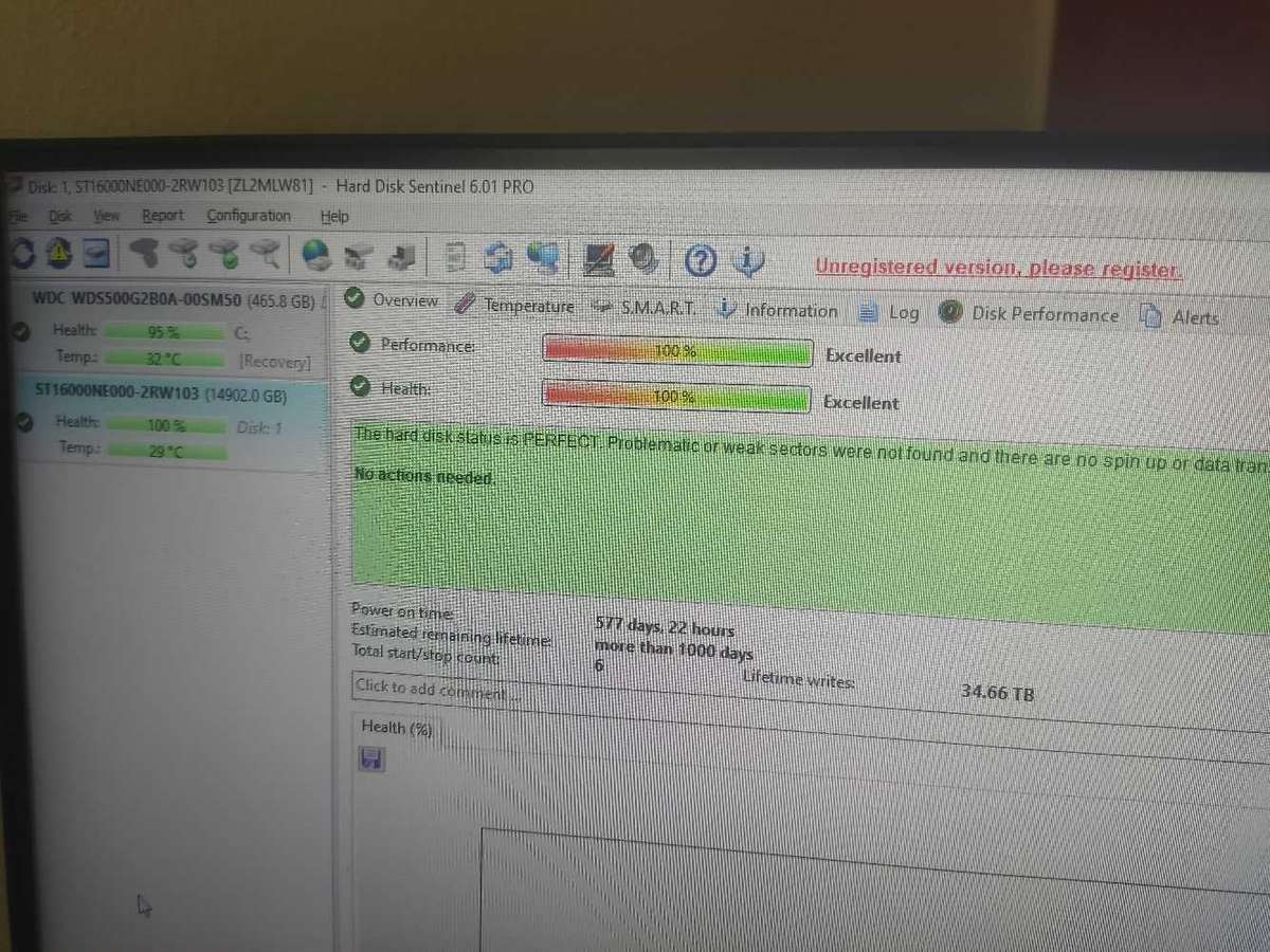 16TB Ironwolf NAS + Warranty