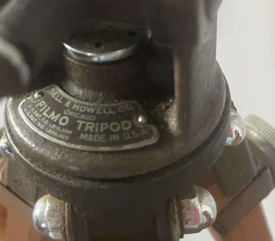 Vintage Bell & Howell Wooden Tripod