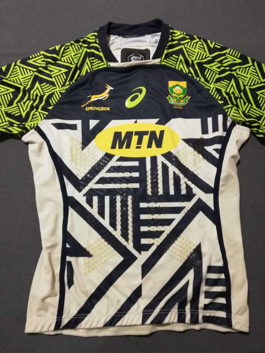 Springbok Colab Limited Edition Players Practice Jersey Size XL