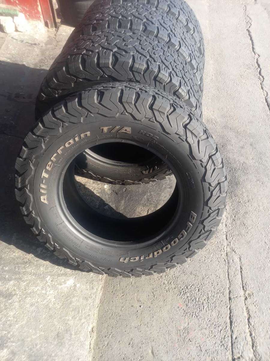 275/65/17 BF Goodrich AT KO2 used tyres.