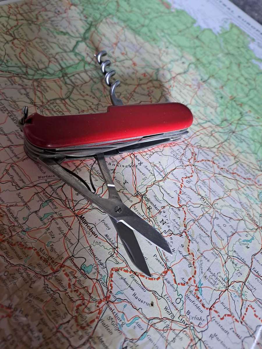 Vintage Victorinox fisherman