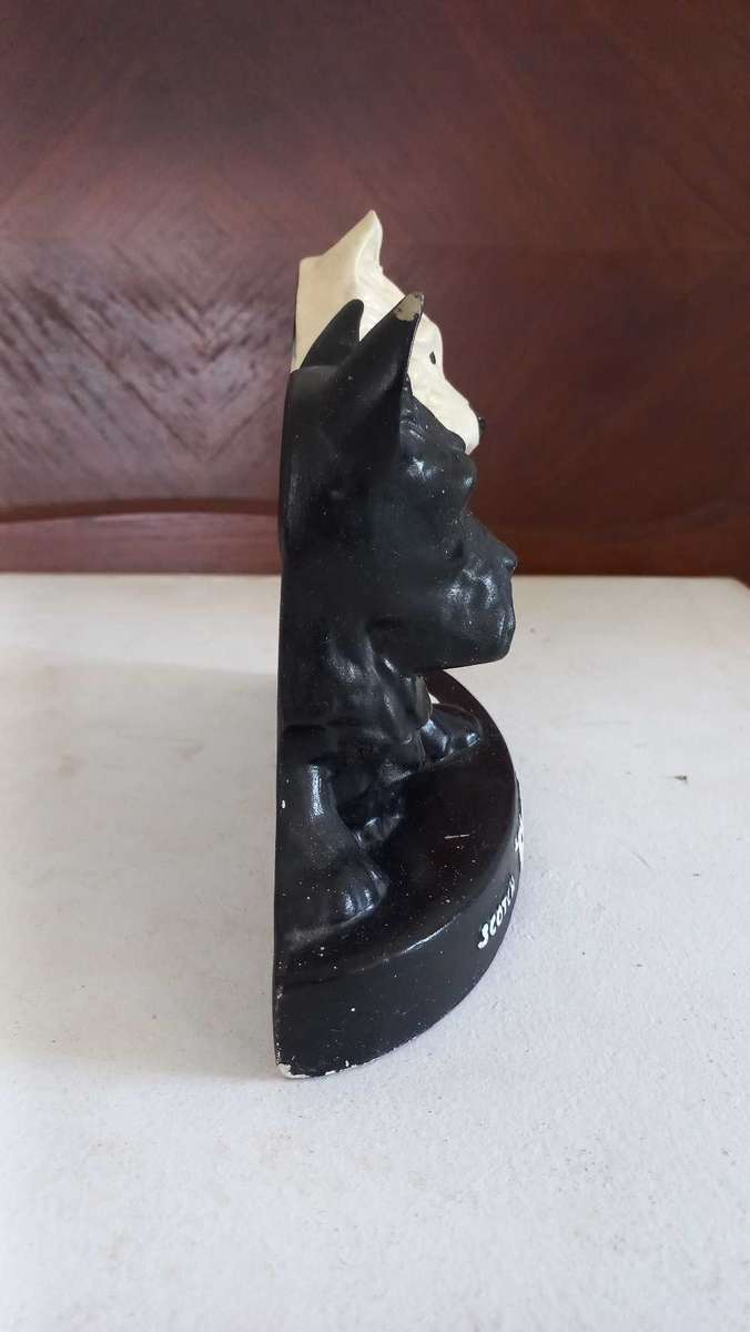 Black and White  Scotch Whisky Scottish Terrier dog bar ornament