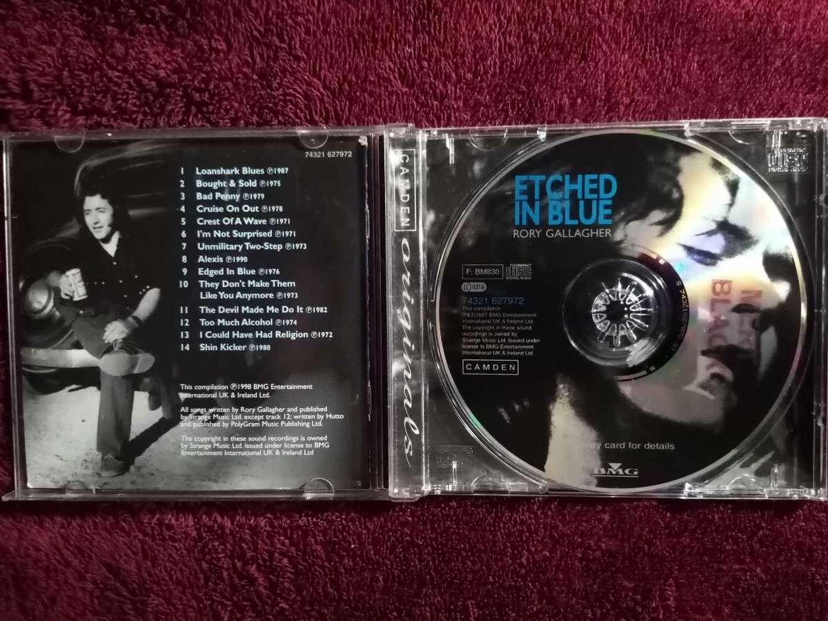 RORY GALLAGHER - ETCHED IN BLUE