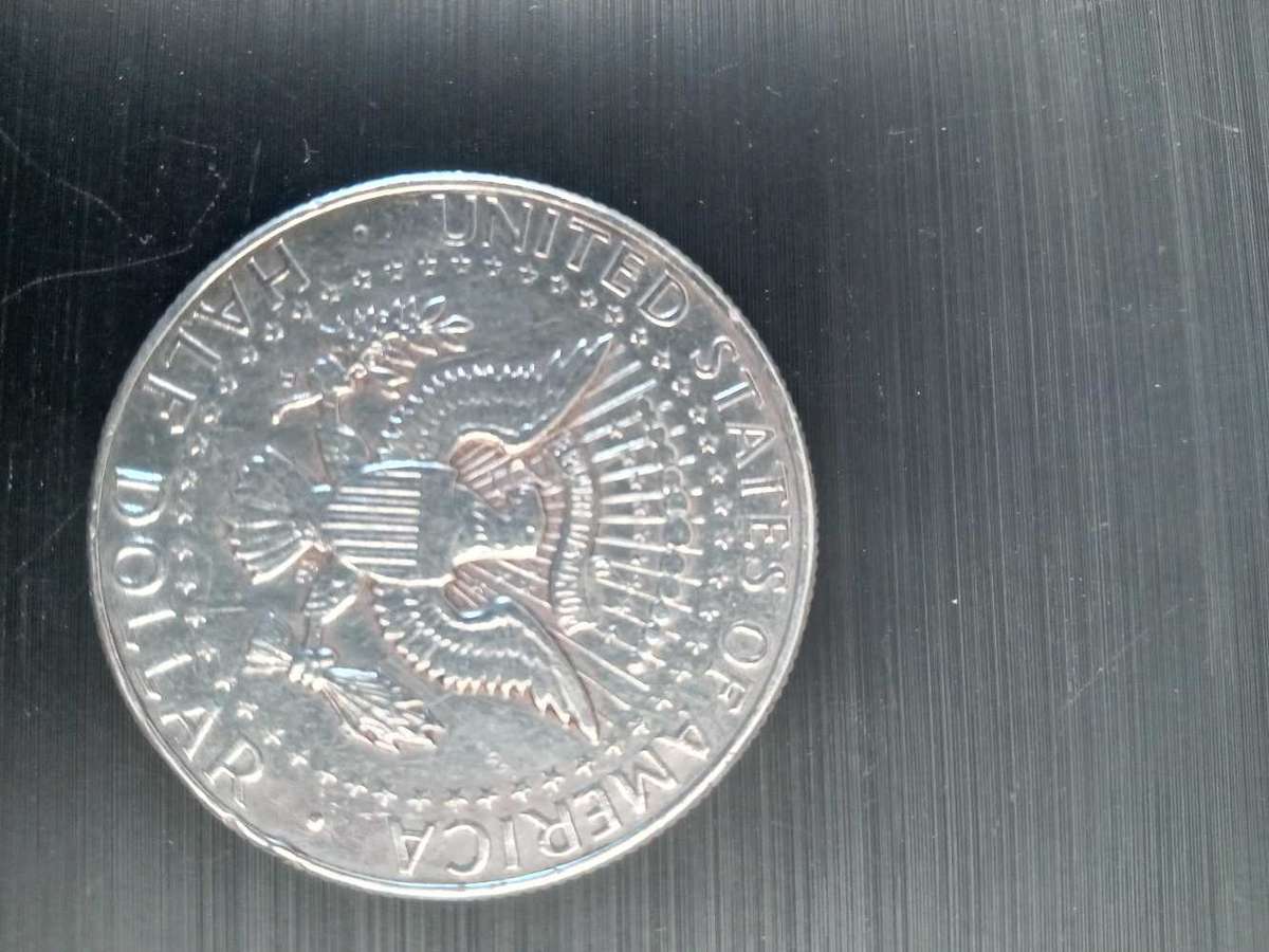 Rare coin  1964 Siver Kennedy half dollar