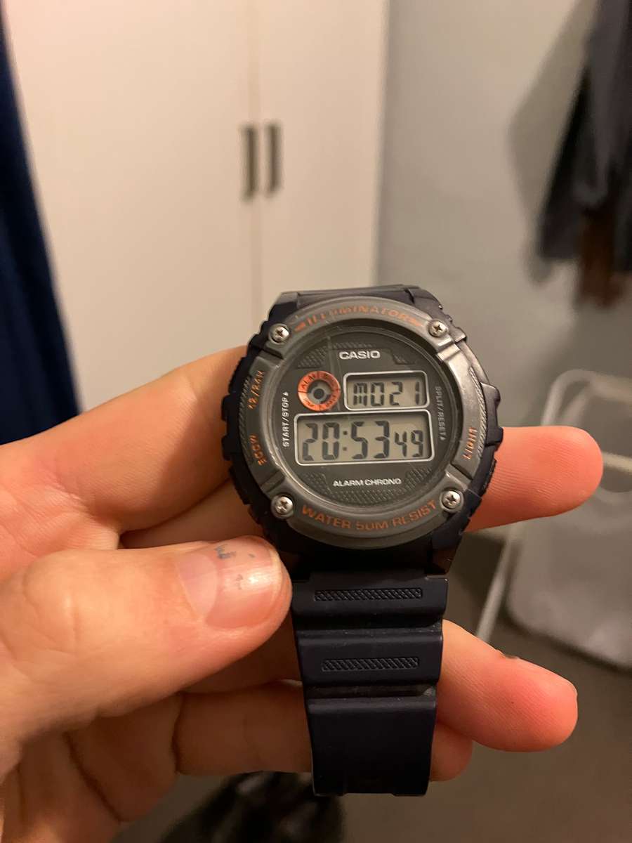 Casio W-216H Digital Watch