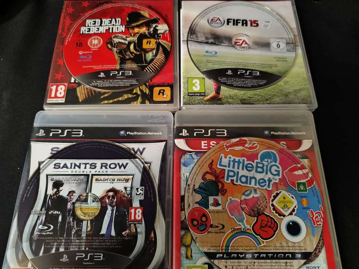 Ps3 console bundle  garnet red Playstation3  500gb