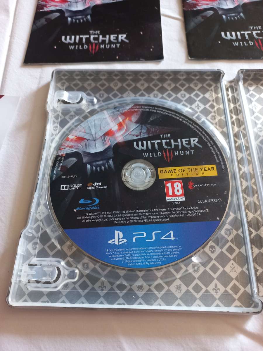 The Witcher 3 Steelcase GOTY edition + extra