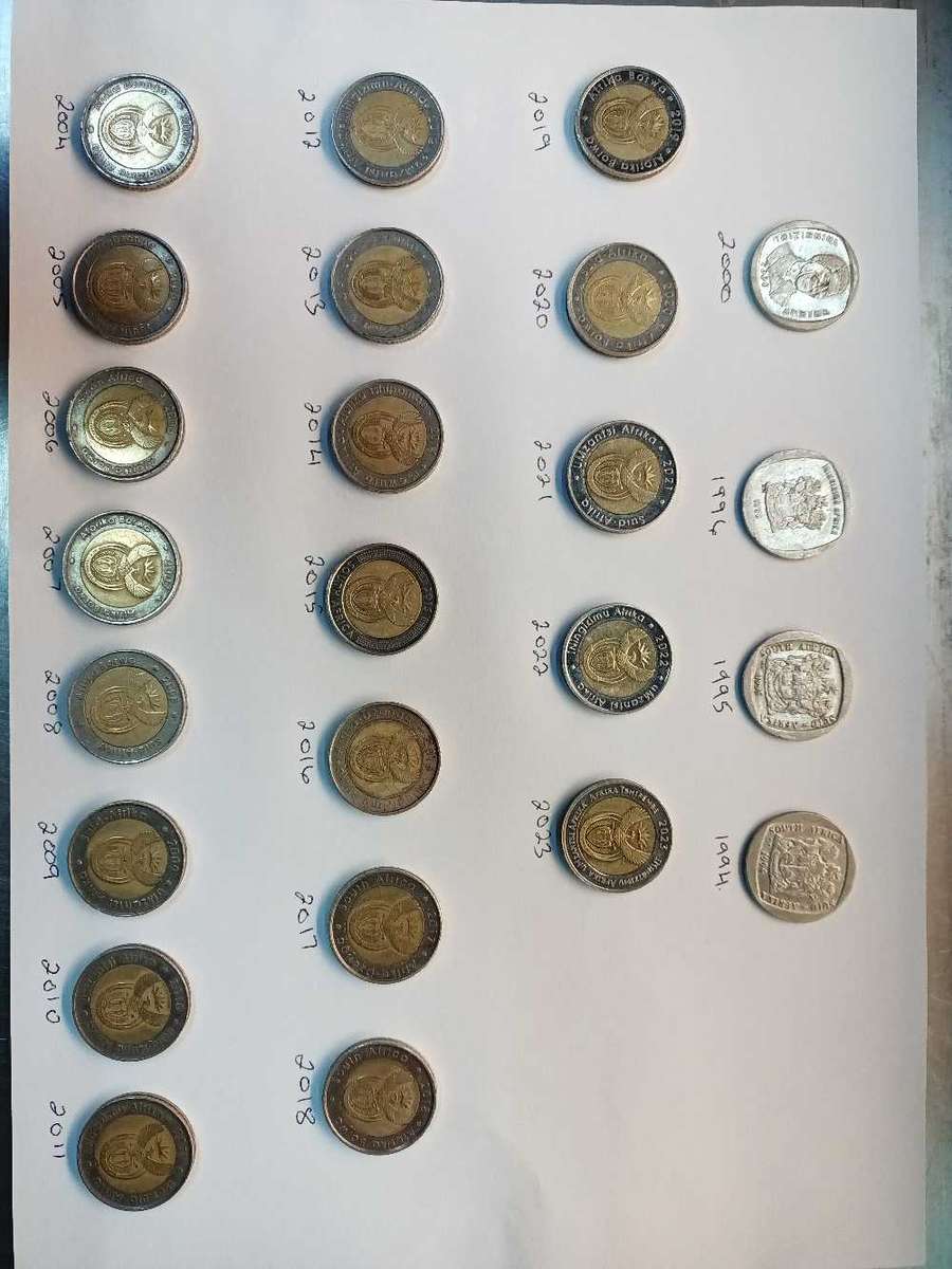 R5 coin collection
