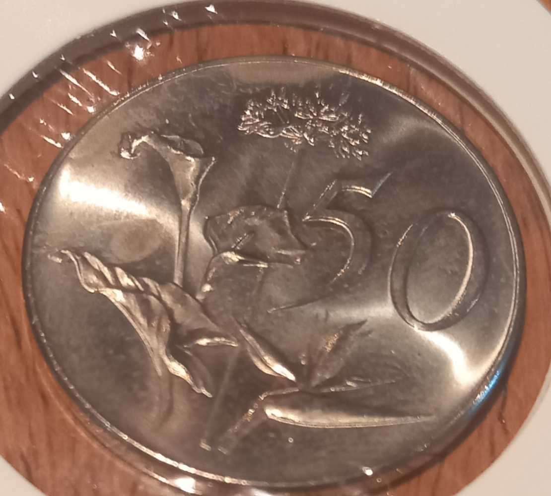1965 RSA 50C PROOF AFRIKAANS