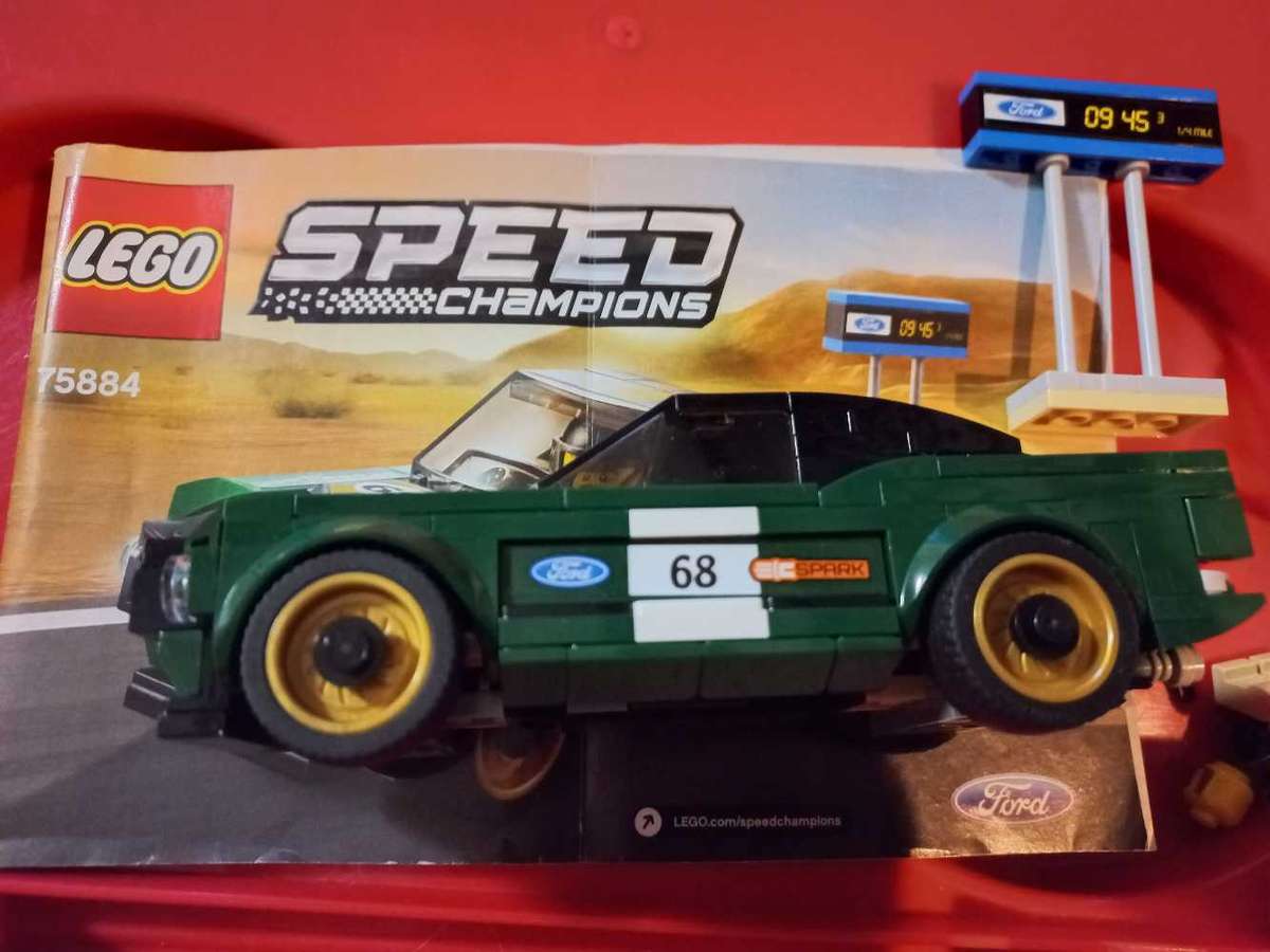 Lego Speed Champions 1968 Ford Mustang Fastback (75884) - Set retired