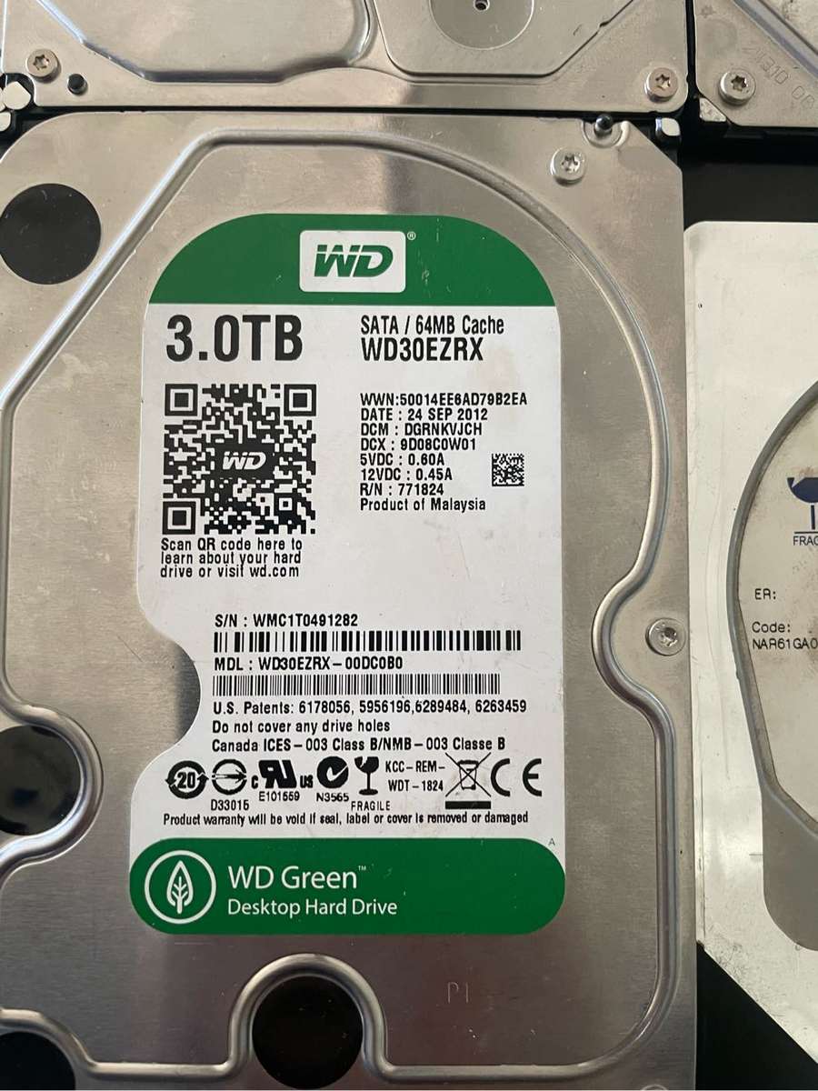 Massive Lot of HDDs**1TBs , 500GBs and even 3TB plus and SSD** Sold for parts or repair