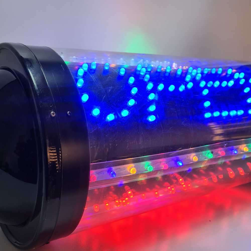 Big spinning LED  open sign