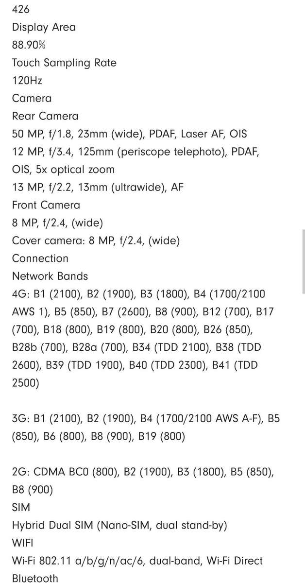 HUAWEI MATE X5 FOLD SMART PHONE 7.85" Kirin 9000S 16gb-512gb Harmony OS 4.0 50 MP CAMRA 5060