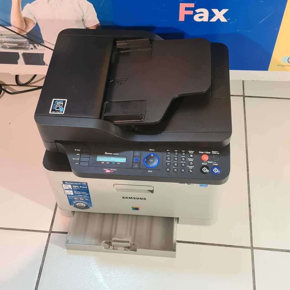Samsung Xpress C4ofw multifunctional laserjet printer (with 40% + color toners)