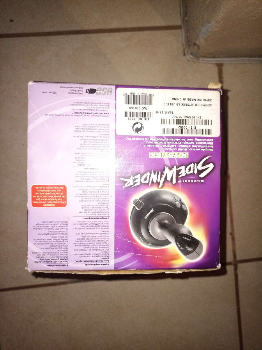 SideWinder Microsoft Joystick