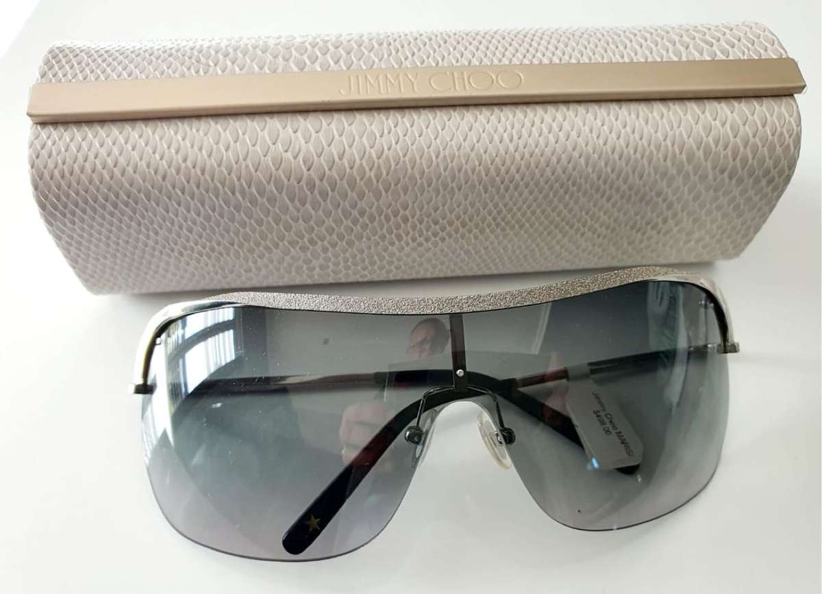 STUNNING PAIR OF BRAND NEW JIMMY CHOO GLASSES - WITH CASE AND CLOTH