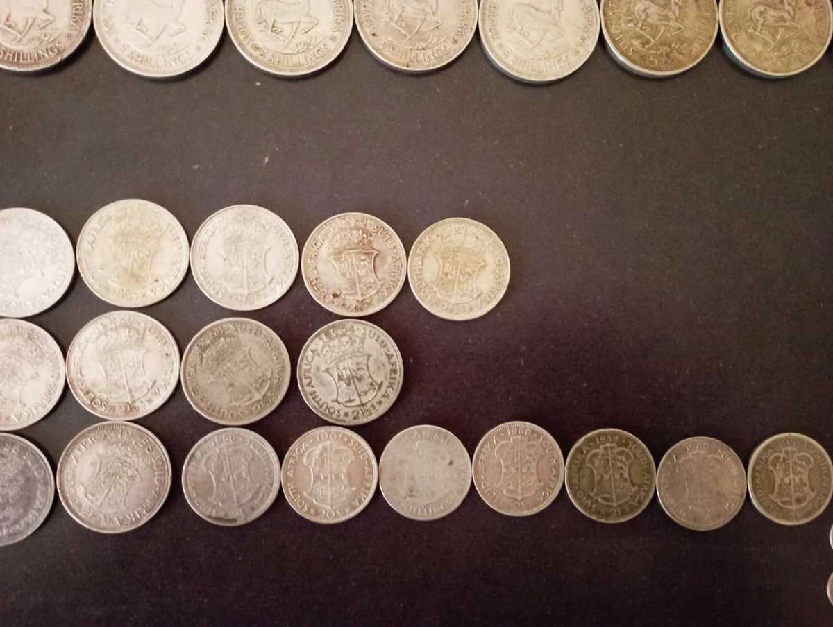 Silver coin lot