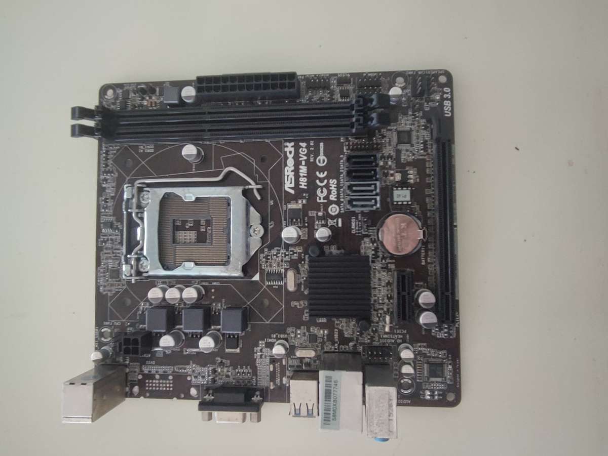 ASRock H81M-VG4 Motherboard**4th Gen**LGA1150**DDR3 Ram**