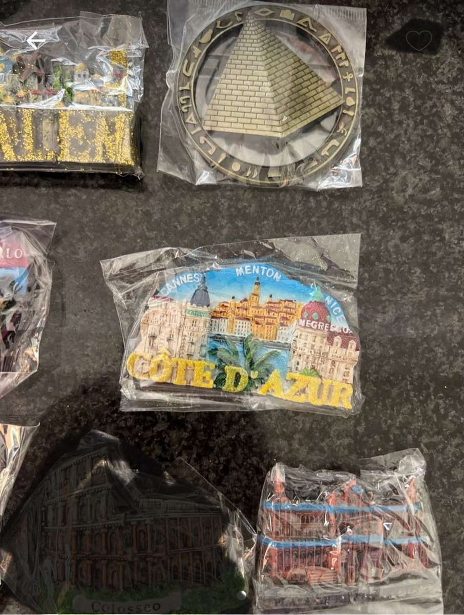 Fridge Magnet Souvenir - Country & City