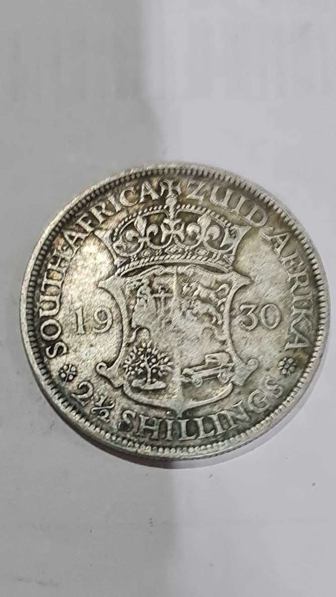 1930 2 1/2 Shilling South African