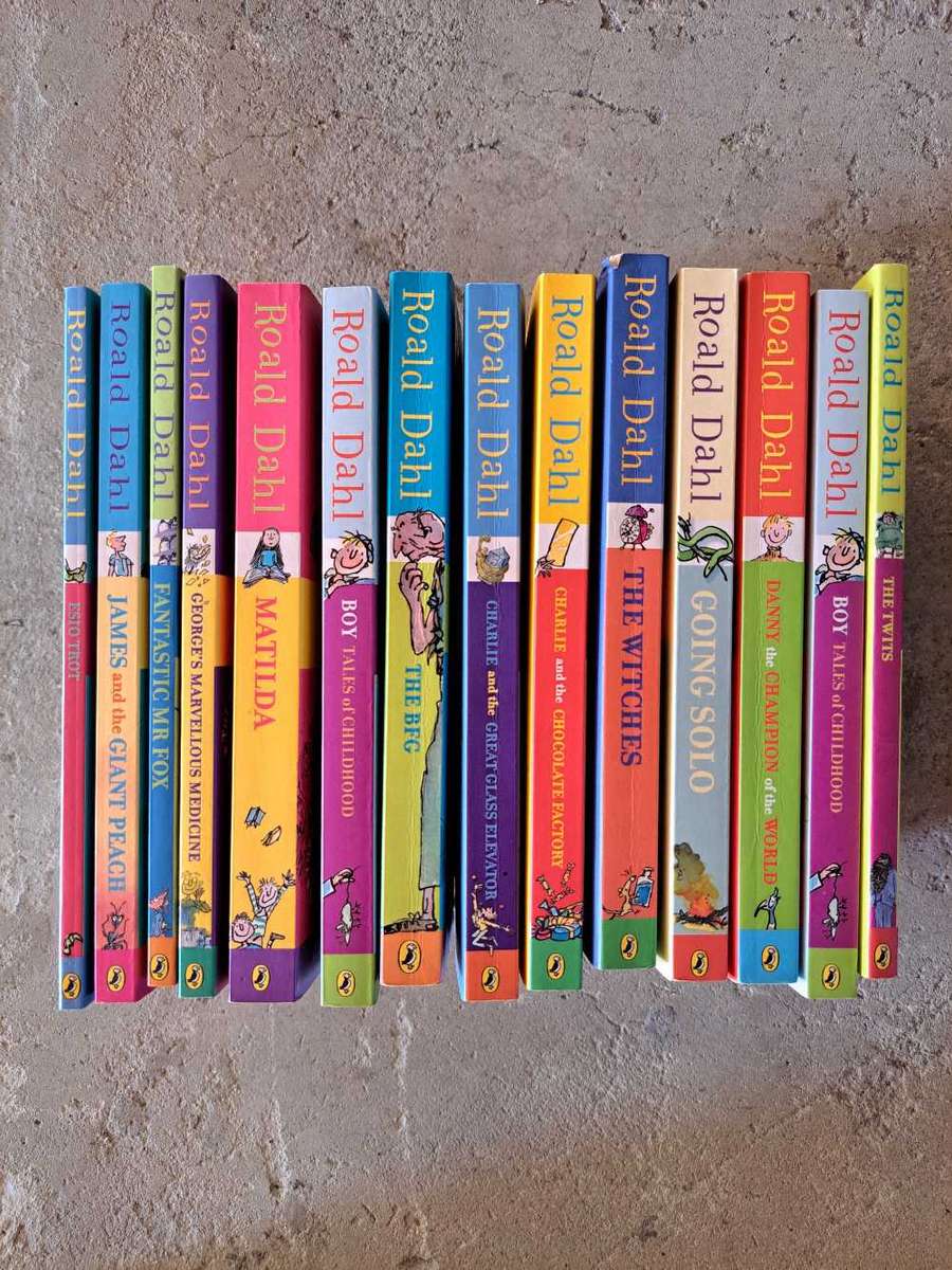 Roald Dahl 18 book collection