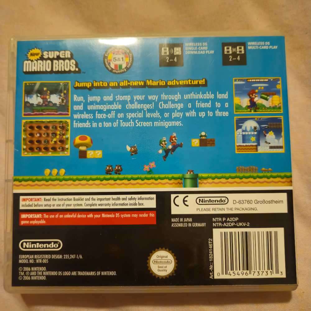 Nintendo DS New Super Mario Bros