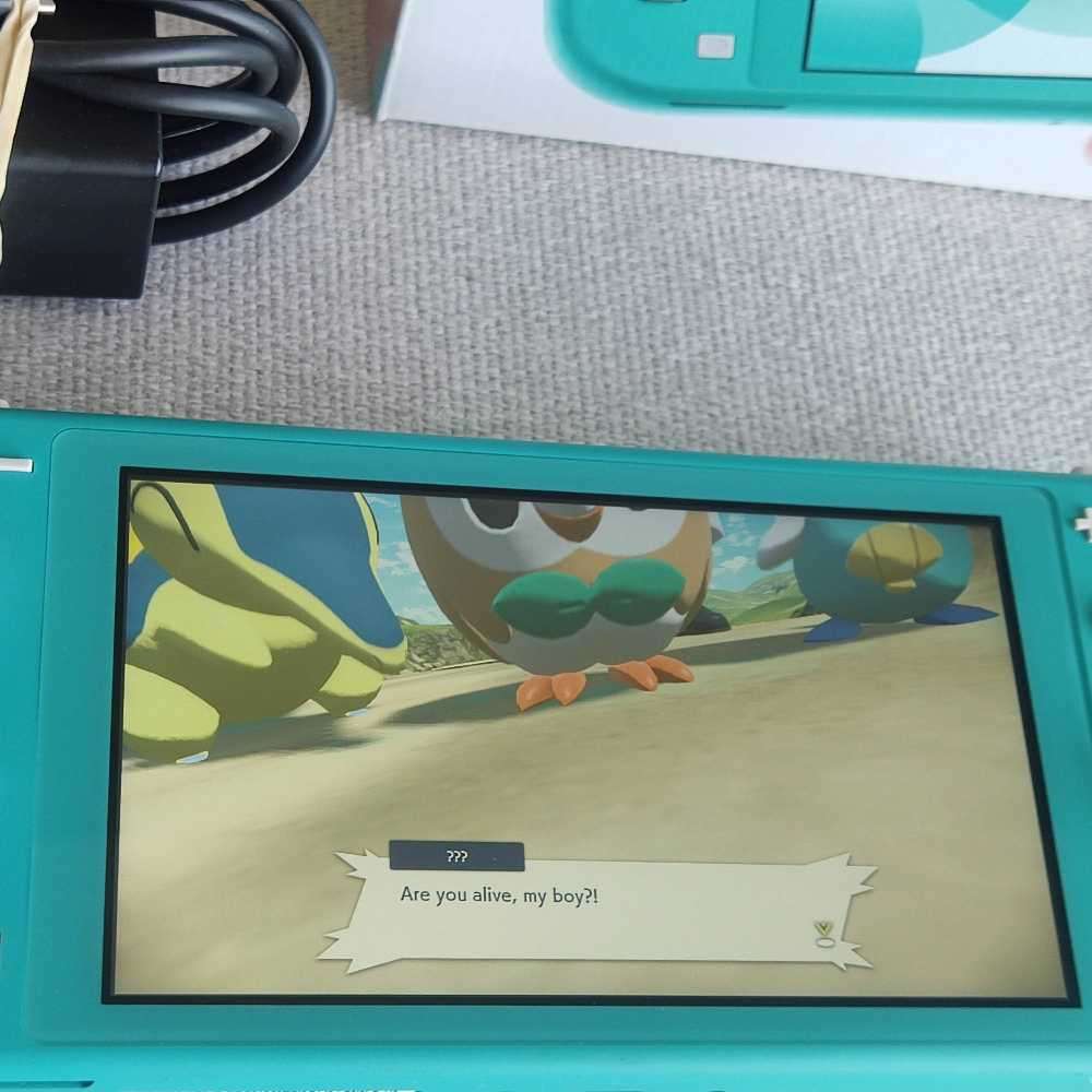 Nintendo Switch Lite console +box