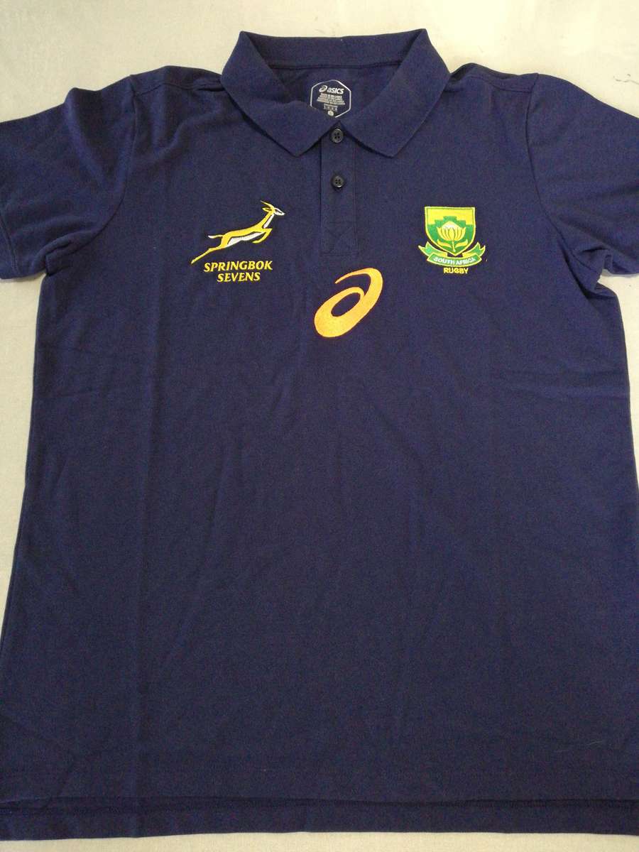 Springbok Sevens Polo Shirt Size L