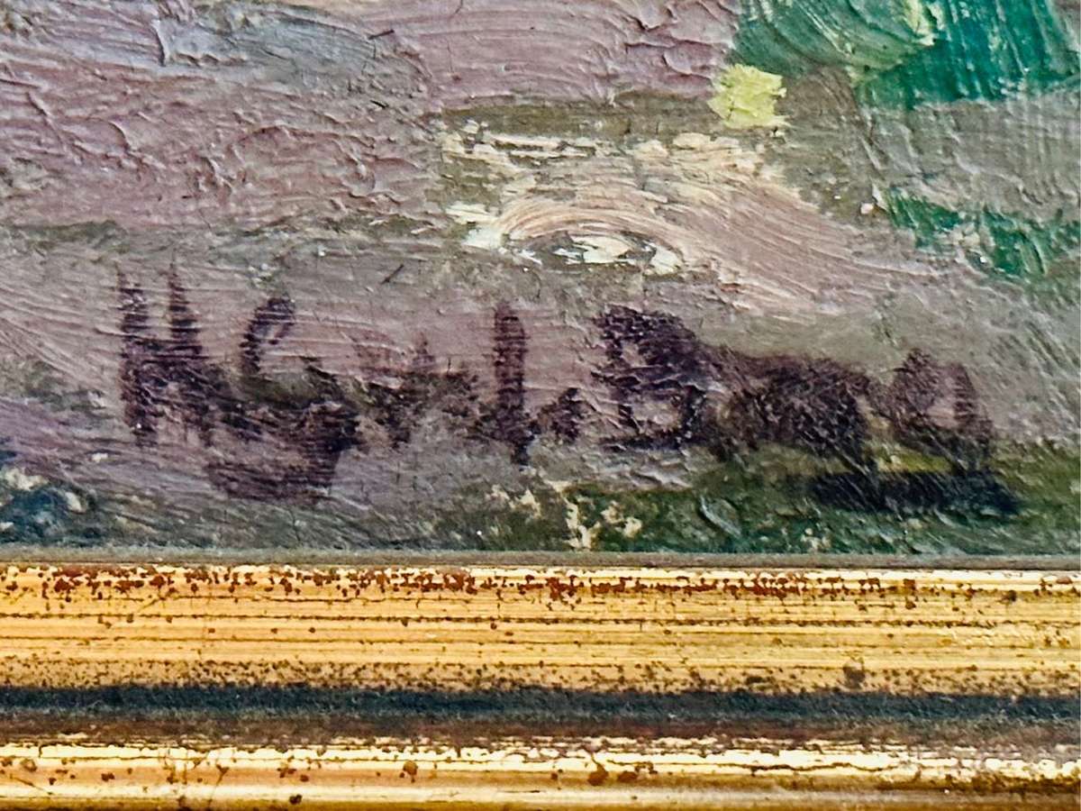 Oil Painting Signed/Framed