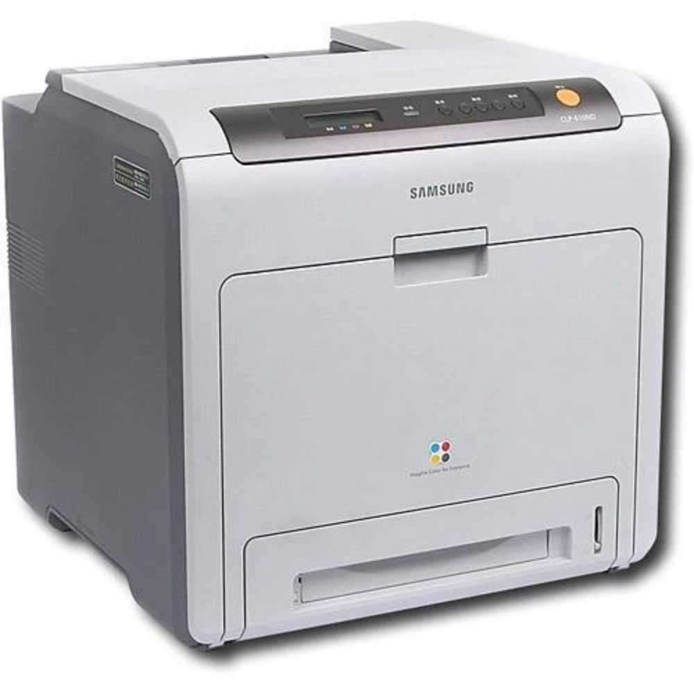 Industrial (Switching on) Samsung CLP-610ND Lazer jet color printer (to fix).