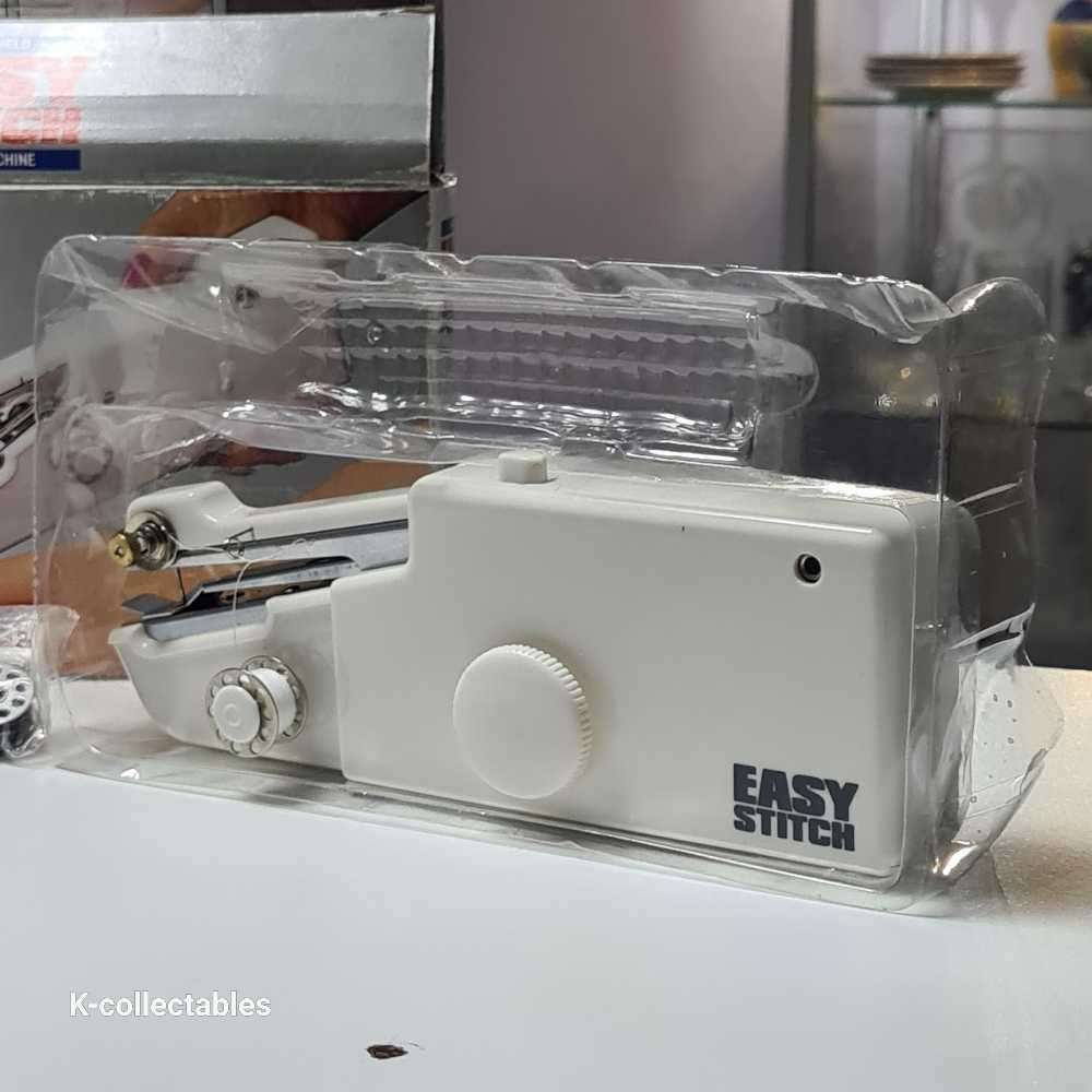 Battery operated hand held sewing machine