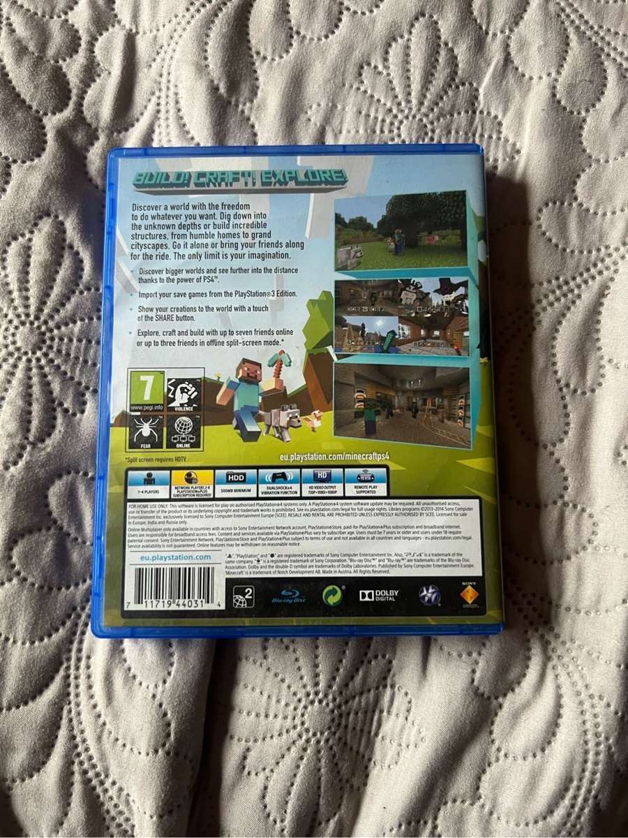 Minecraft ps4 edition