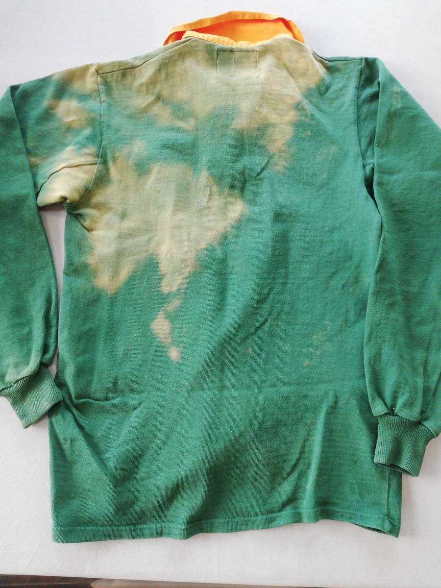 Springbok Lion Lager Supporters Jersey Size L Stained