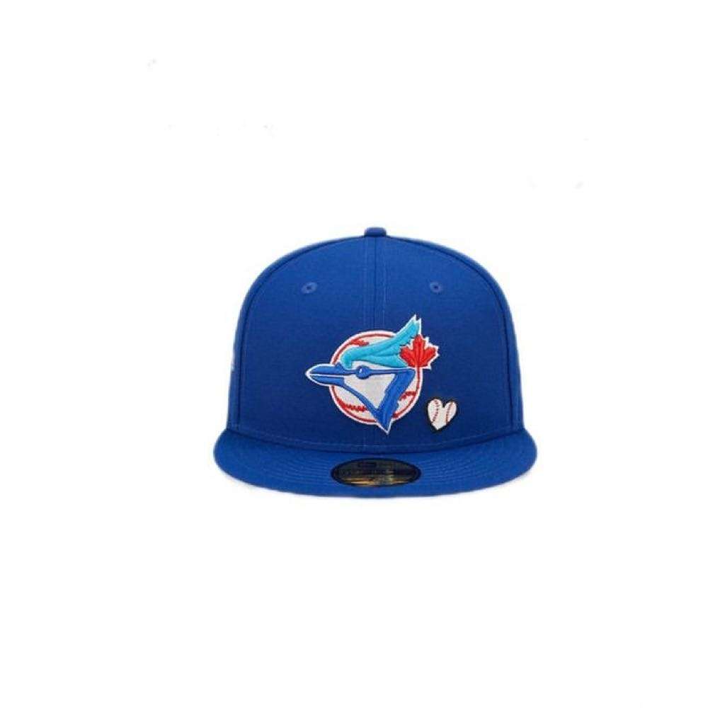 New Era Toronto Blue Jays MLB Team Heart Blue 59FIFTY Fitted Cap