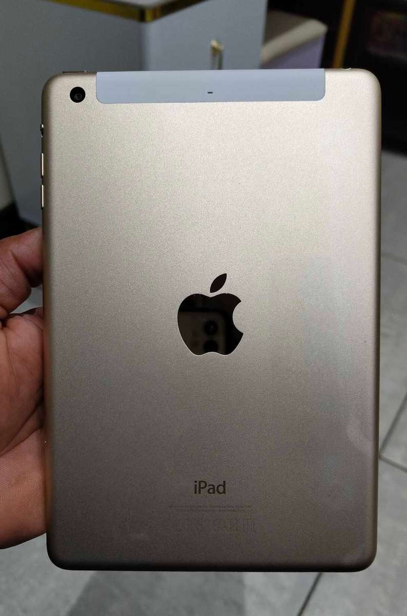 Apple iPad Mini 3 64GB Cellular + WiFi Gold (pre owned)