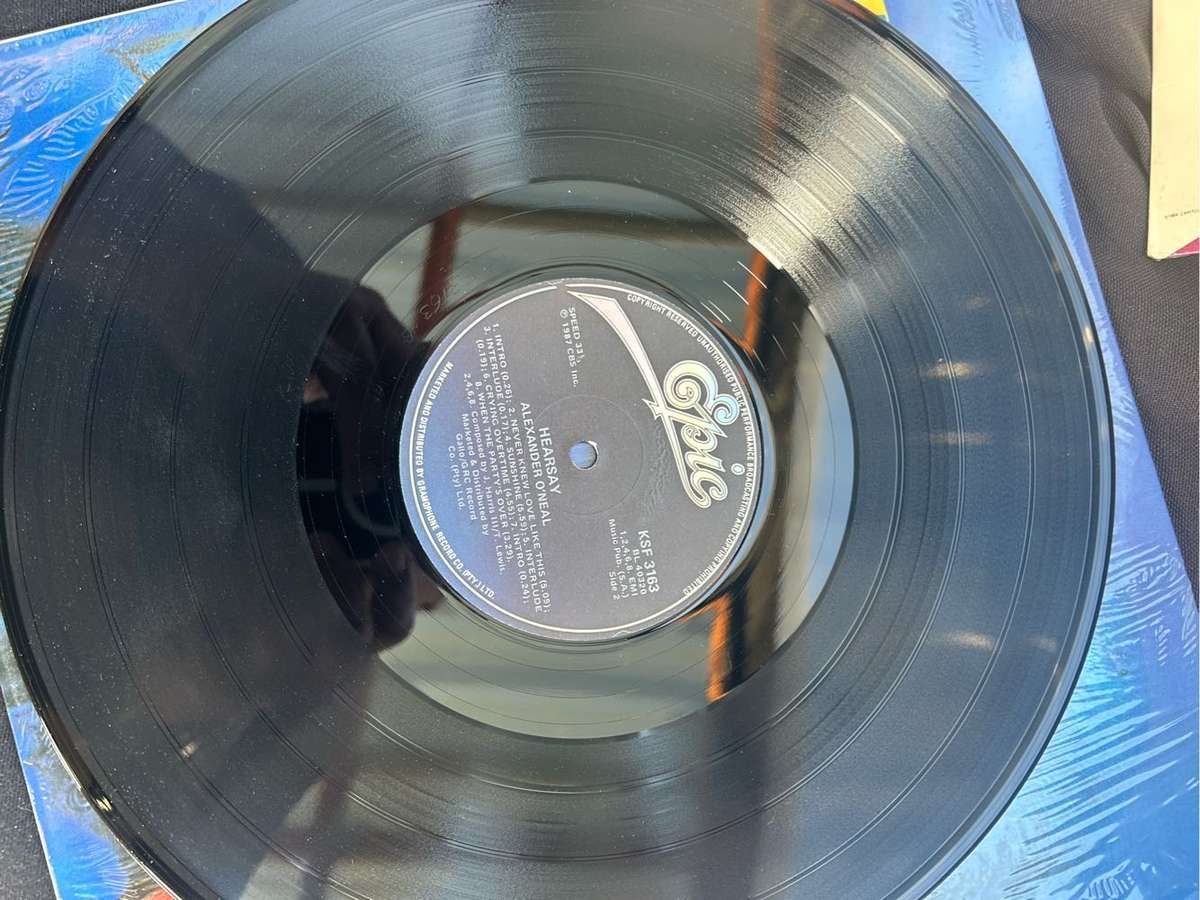 ALEXANDER O NEAL HEARSAY LP VINYL