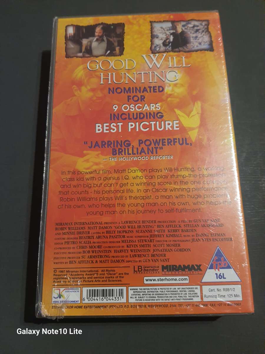Good Will Hunting (VHS, Sealed)