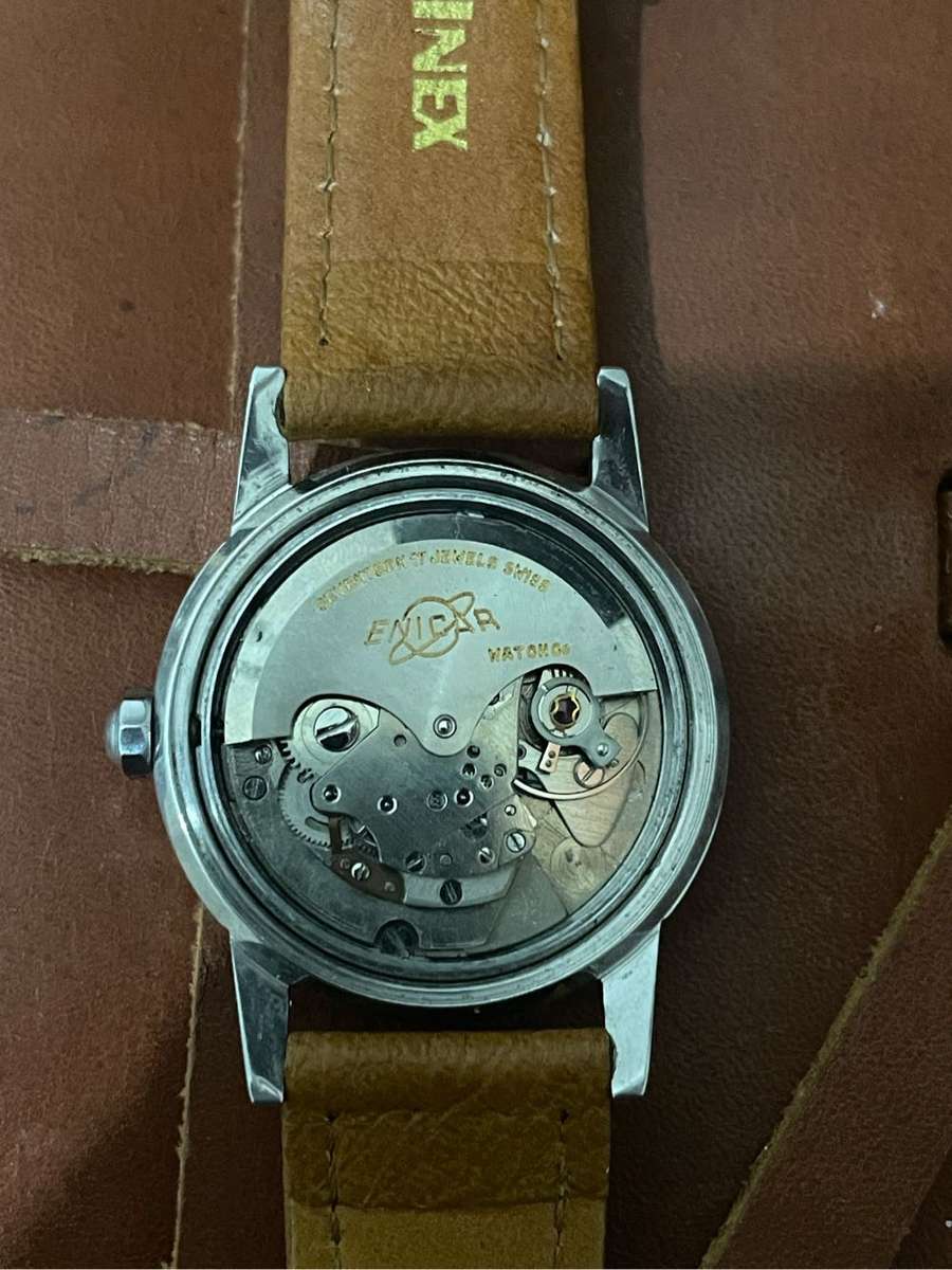 Enicar ultrasonic vintage watch