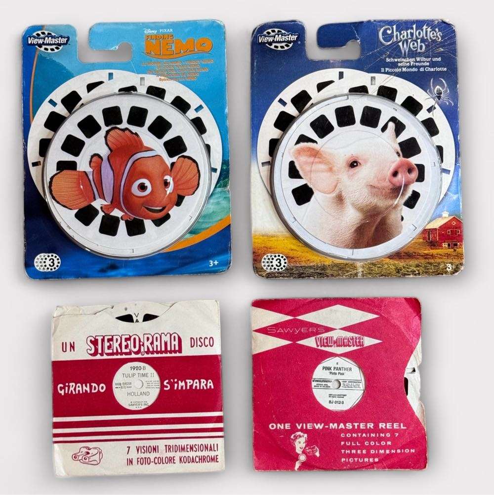 Vintage View-Master & Slides (Still Sealed)