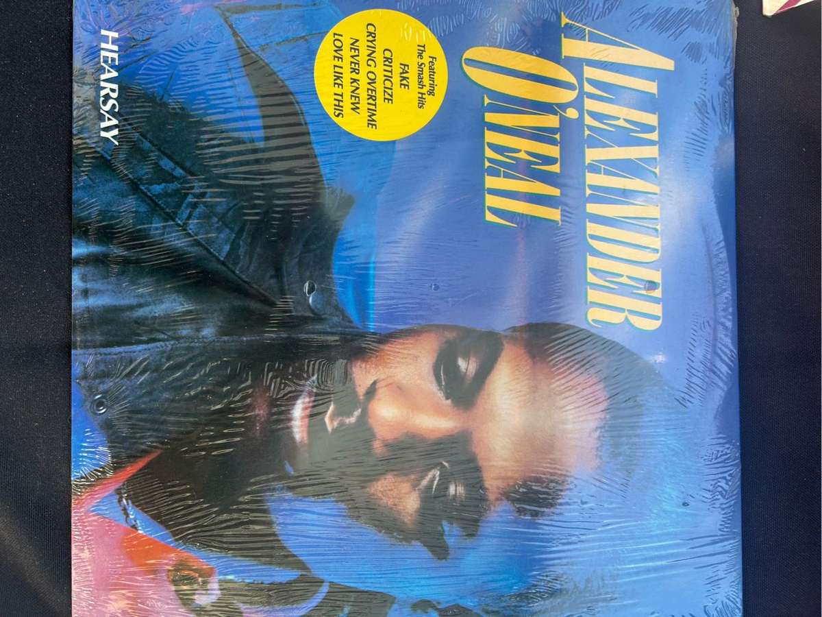 ALEXANDER O NEAL HEARSAY LP VINYL