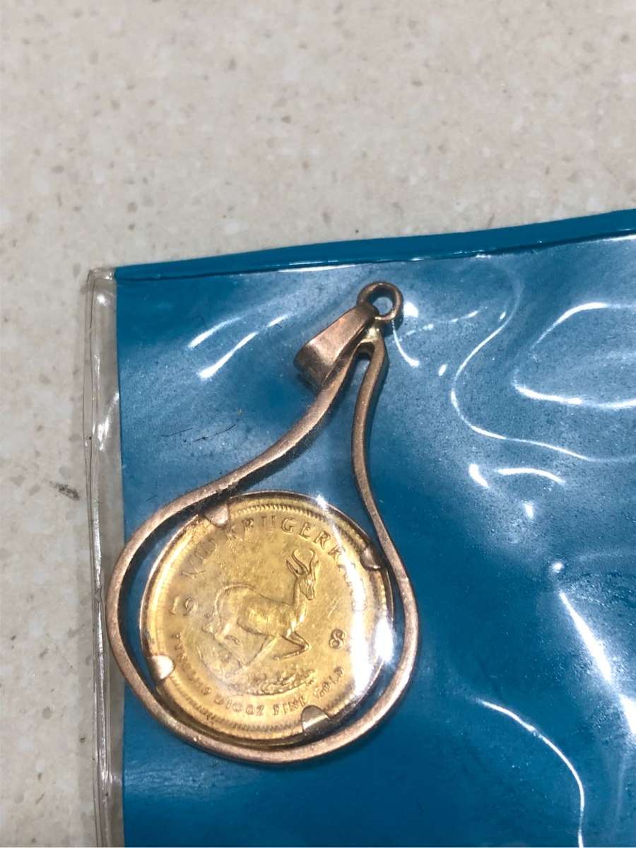 1/10th Kruger pendant gold