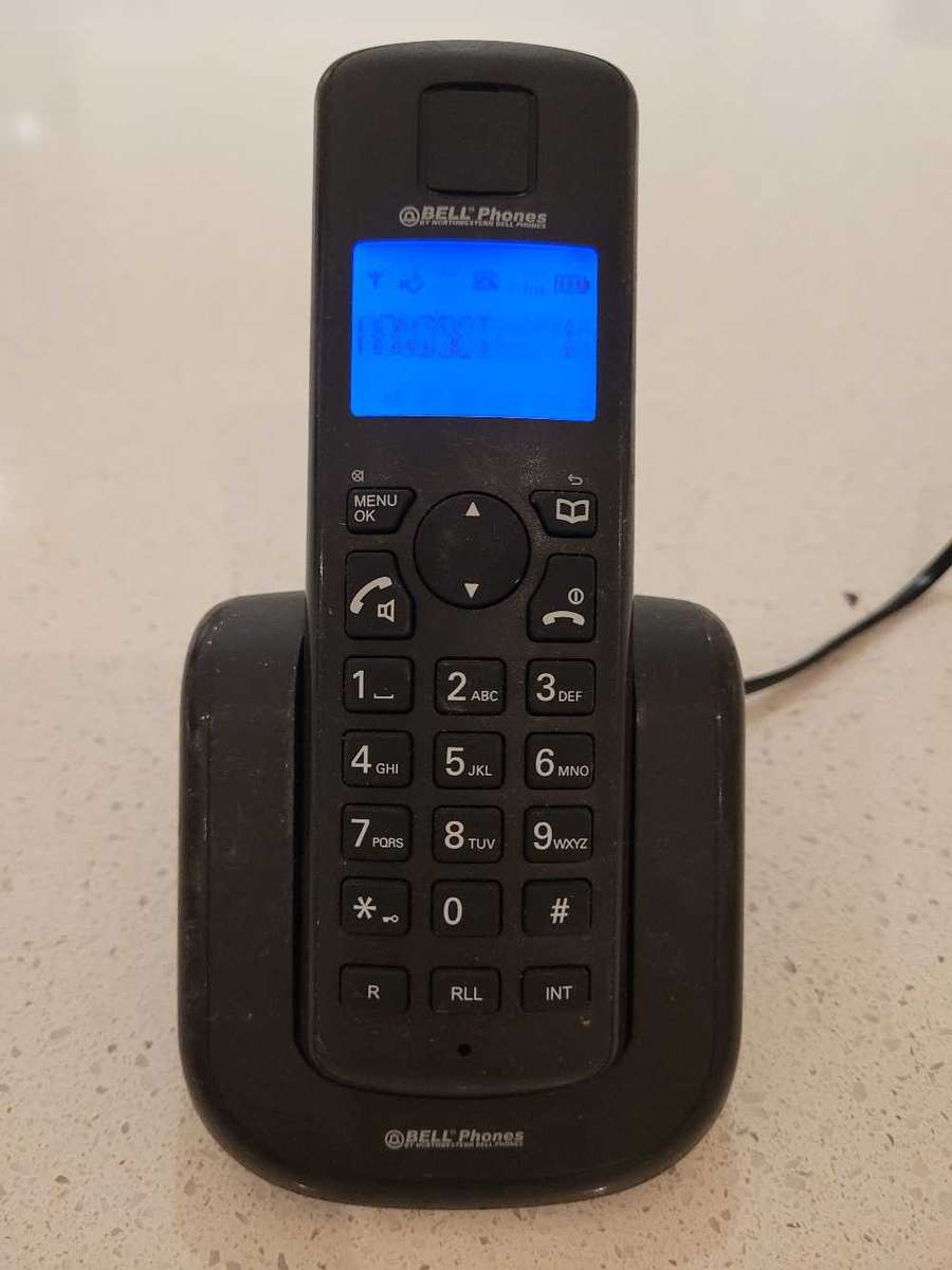 Bell cordless phone Black