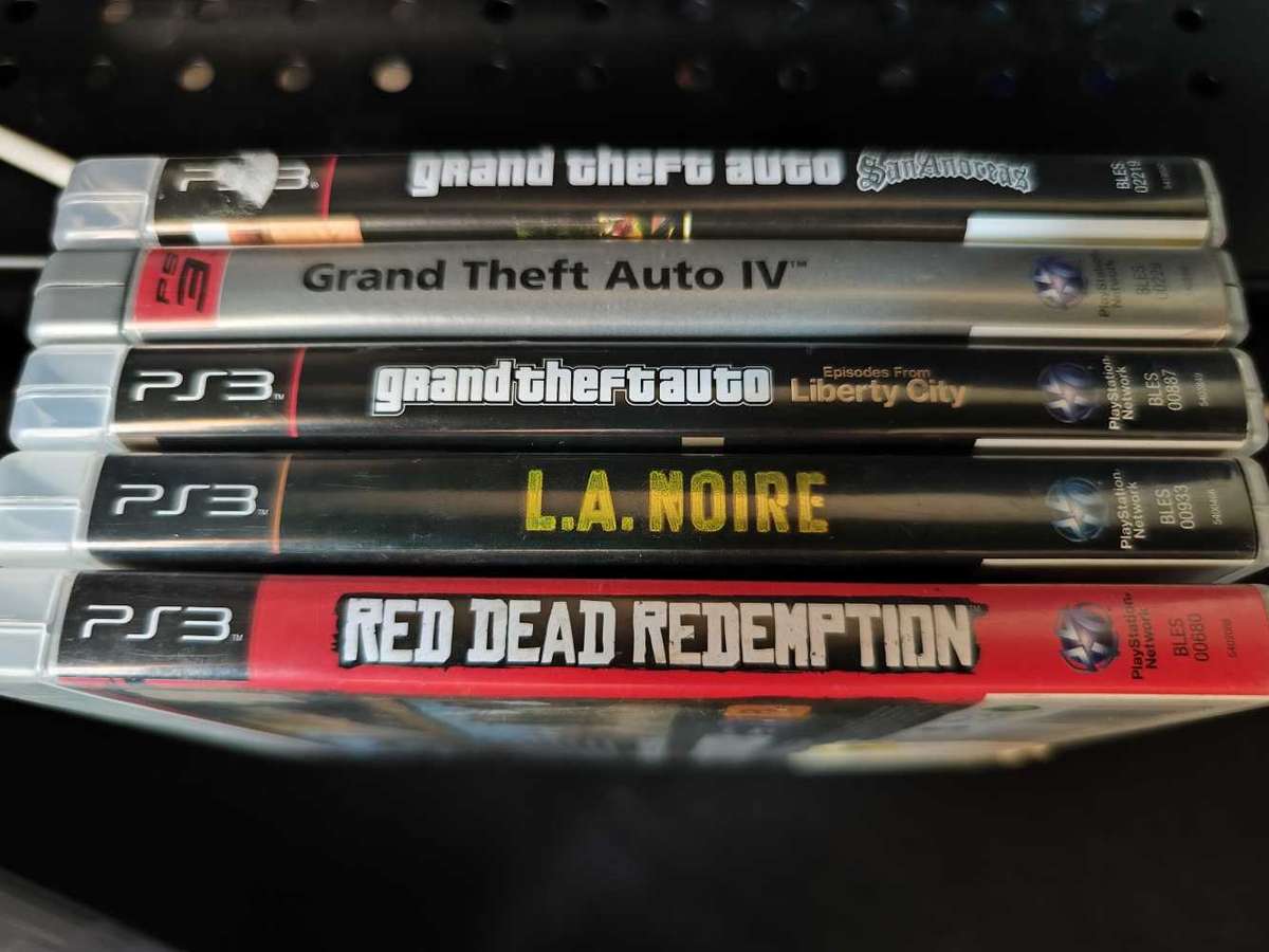 Ps3 Rockstar game collection gta
