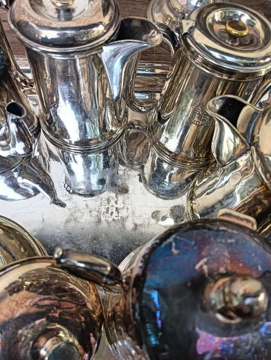 Vintage South African Railways EPNS cater ware