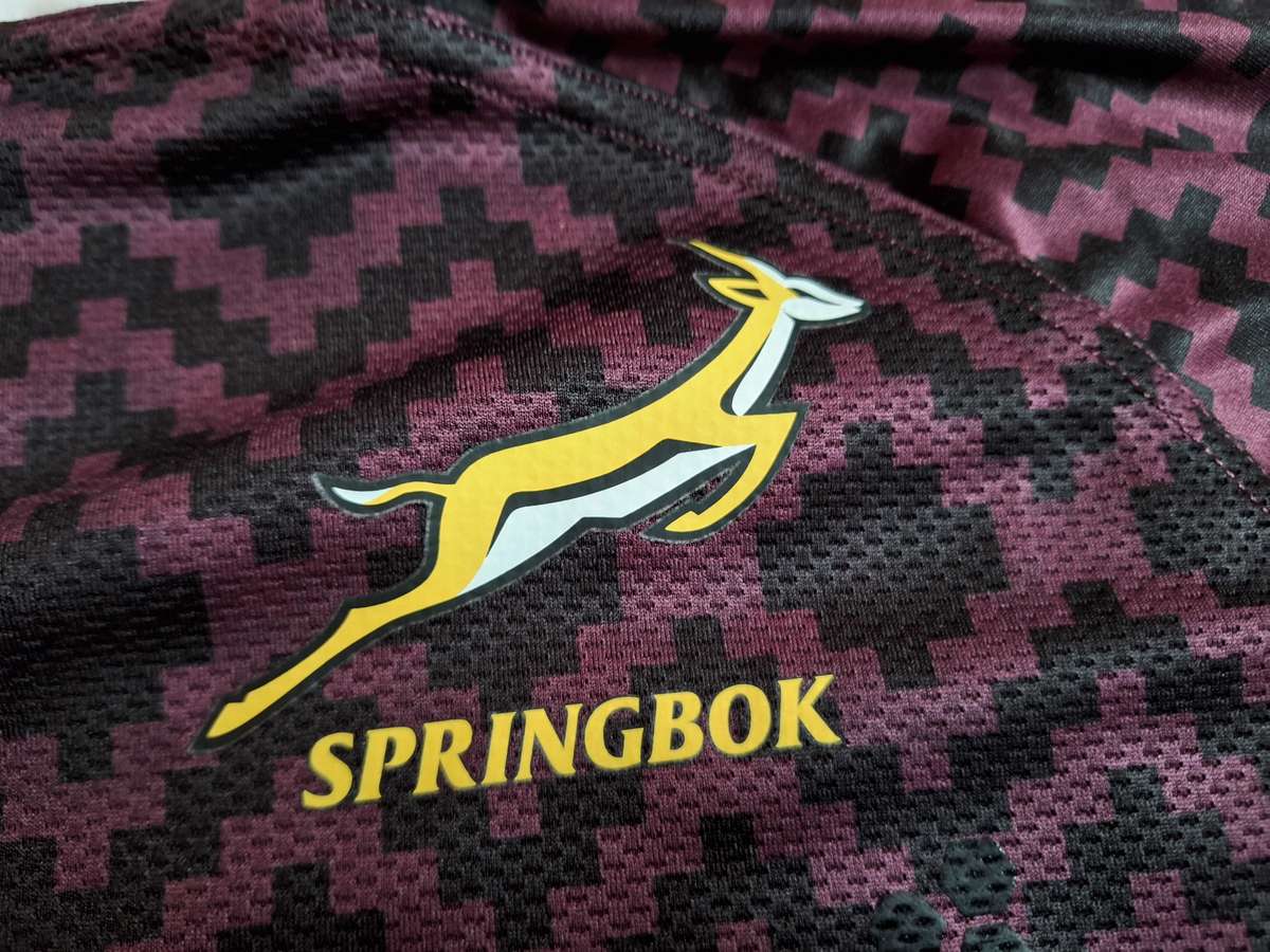 Springbok asics deep mars training jersey XL