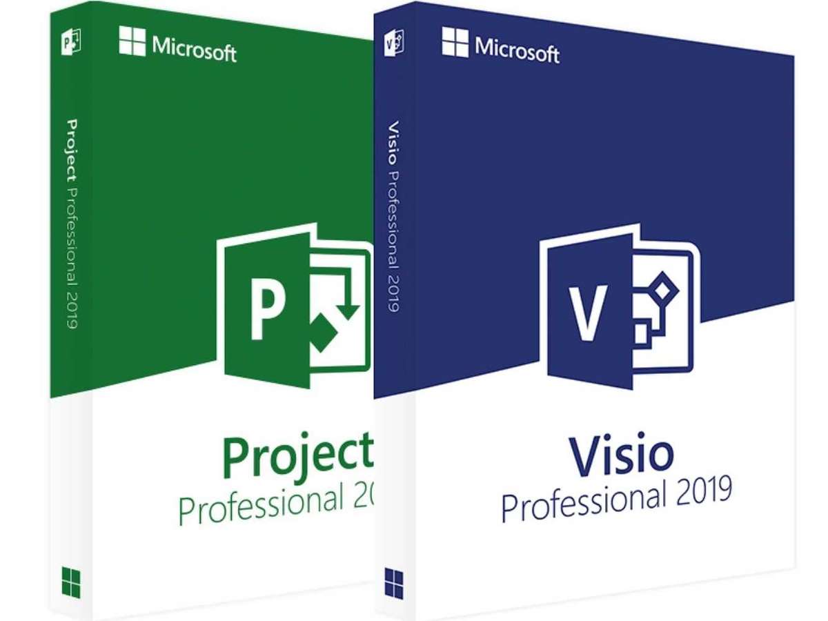 Microsoft Visio Pro 2019 + Project Pro 2019