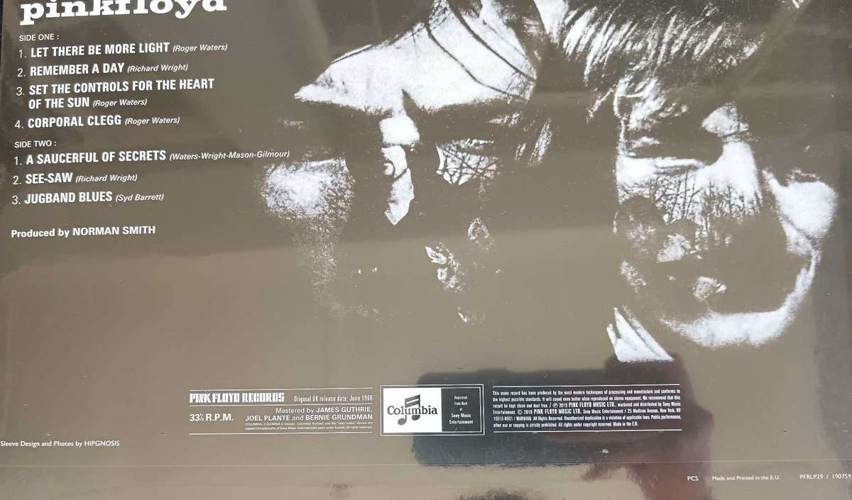 Factory Sealed - PINK FLOYD - A Saucerful of Secrets LP Vinyl Record