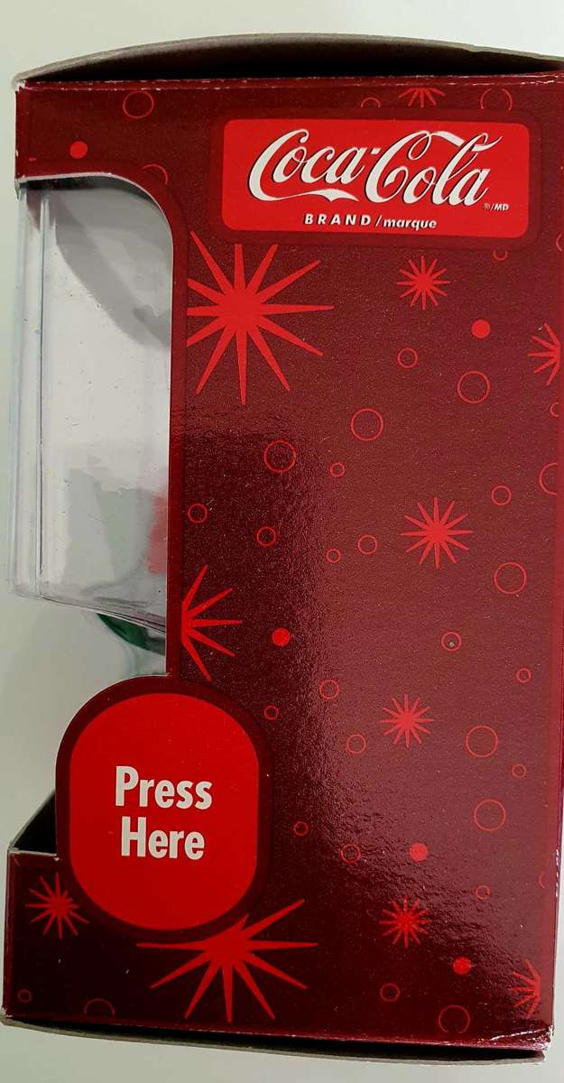 VINTAGE COCA COLA - MUSICAL CHRISTMAS ORNAMENT