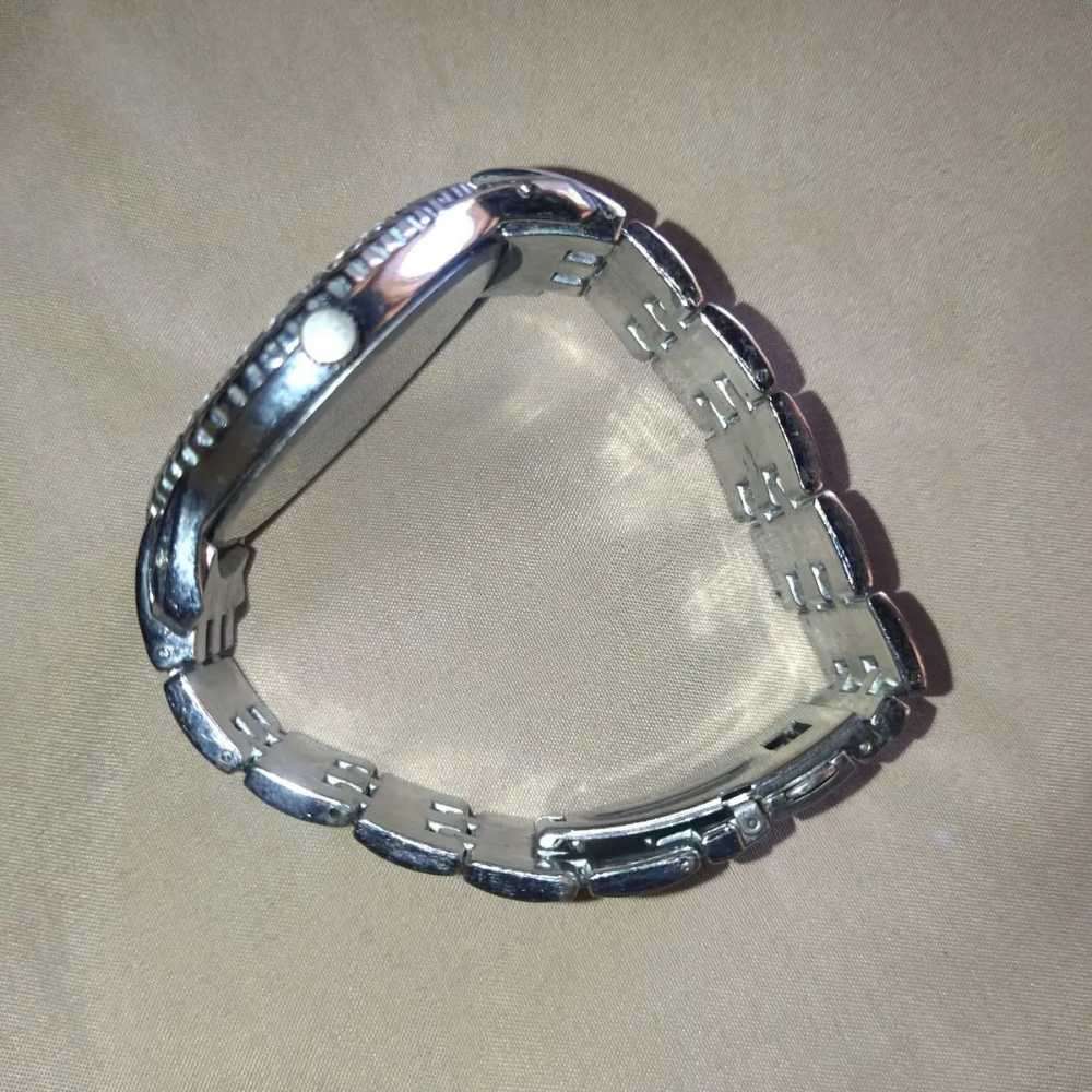 Iced Out Watch - Silver Plated