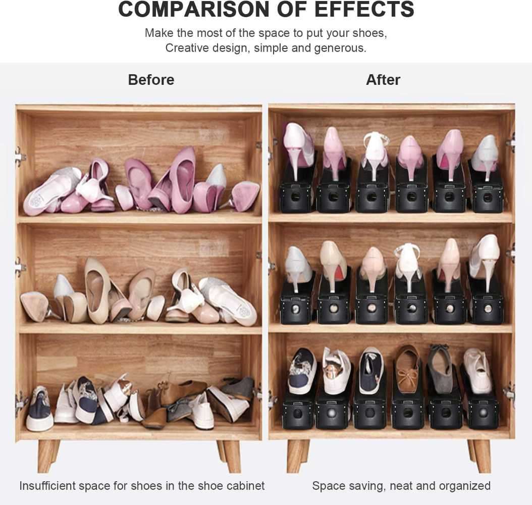 Adjustable Shoe Organizer / Shoe Slots (read)